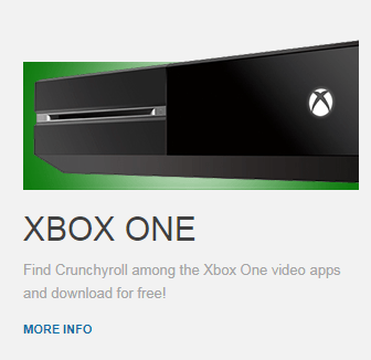 crunchyroll activate xbox one