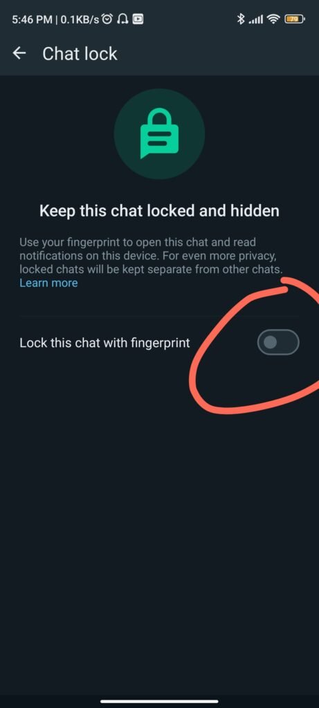  Lock Particular Chat In Whatsapp